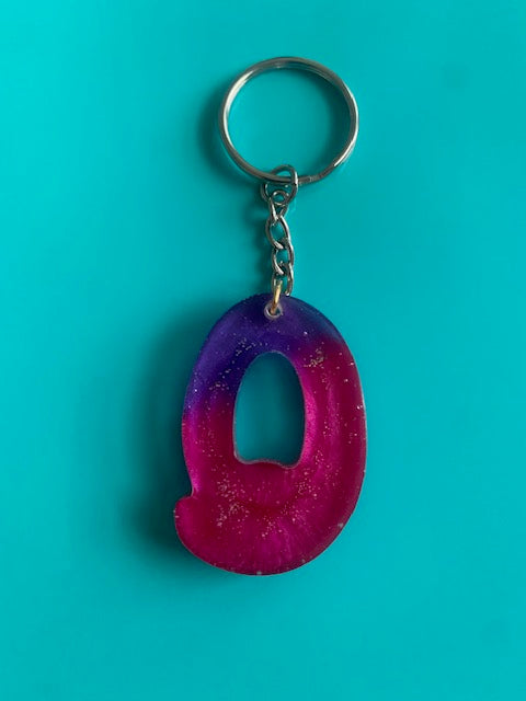 Q Alphabet keychain
